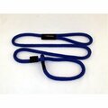 Soft Lines Dog Slip Leash 0.62 In. Diameter By 8 Ft. - Royal Blue SO456397